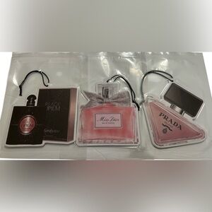 3pc Car Freshies Lux Parfum Scented